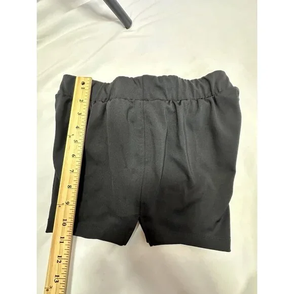Columbia Running Shorts Black Women's Small Back Zippered Pocket 2in Inseam - Picture 7 of 8